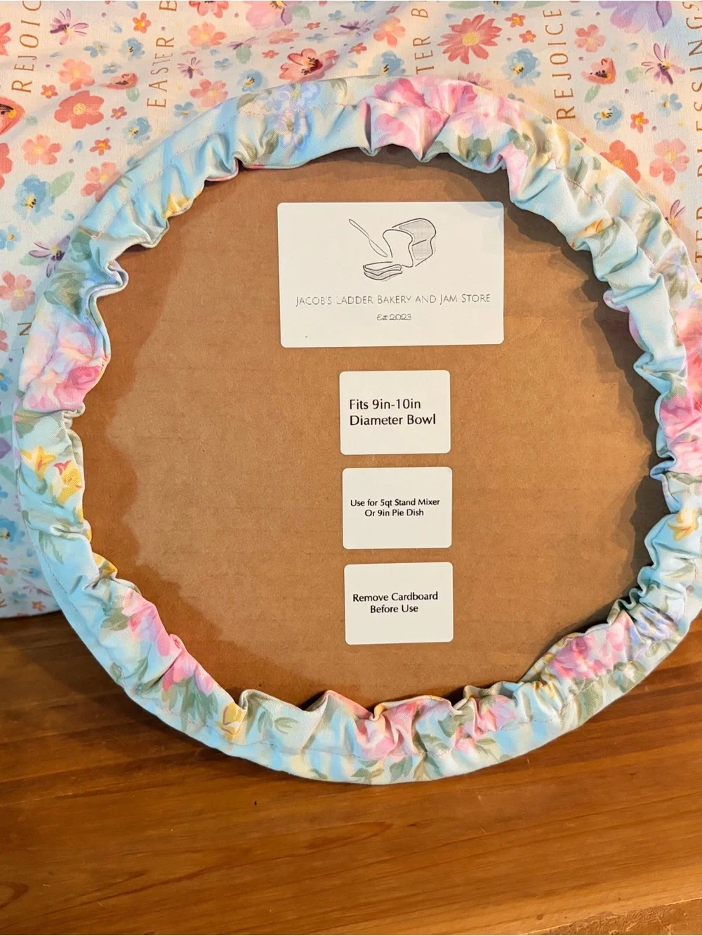 Floral Bowl Covers for Stand Mixer or Pie Dish